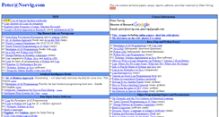 Desktop Screenshot of norvig.com